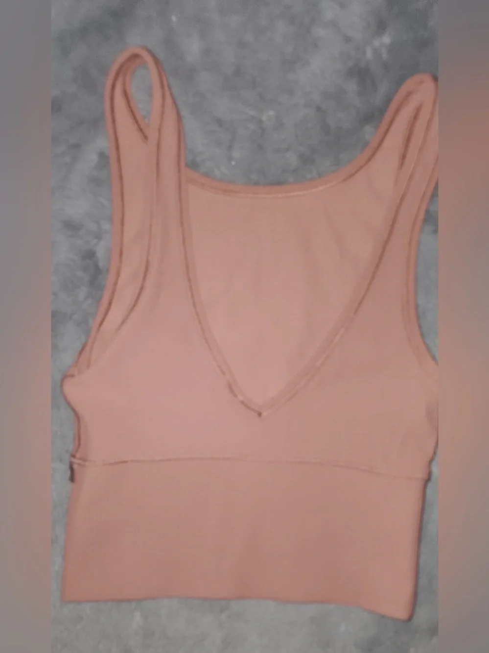 lululemon athletica Ribbed Peach Tank Top
